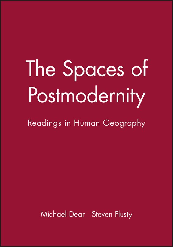 Front cover_The Spaces of Postmodernity