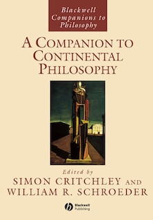 Front cover_A Companion to Continental Philosophy