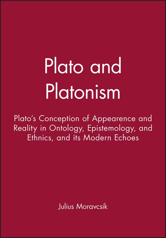 Couverture_Plato and Platonism