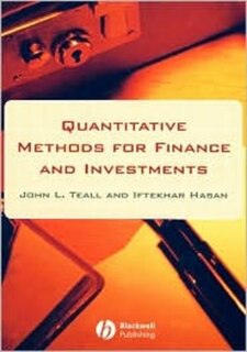 Couverture_Quantitative Methods for Finance and Investments