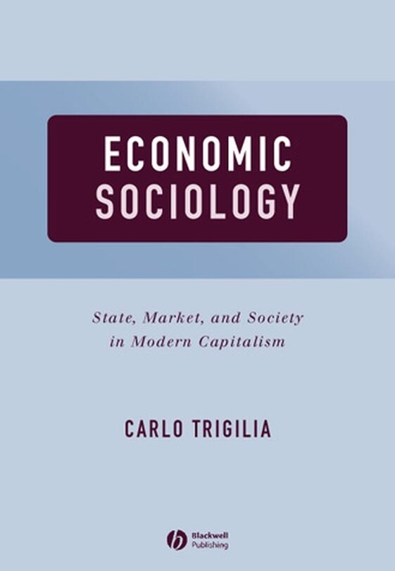 Front cover_Economic Sociology