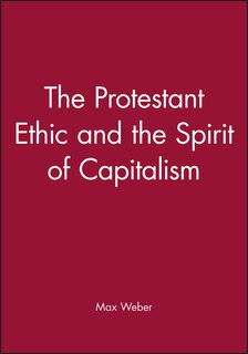 Front cover_The Protestant Ethic and the Spirit of Capitalism
