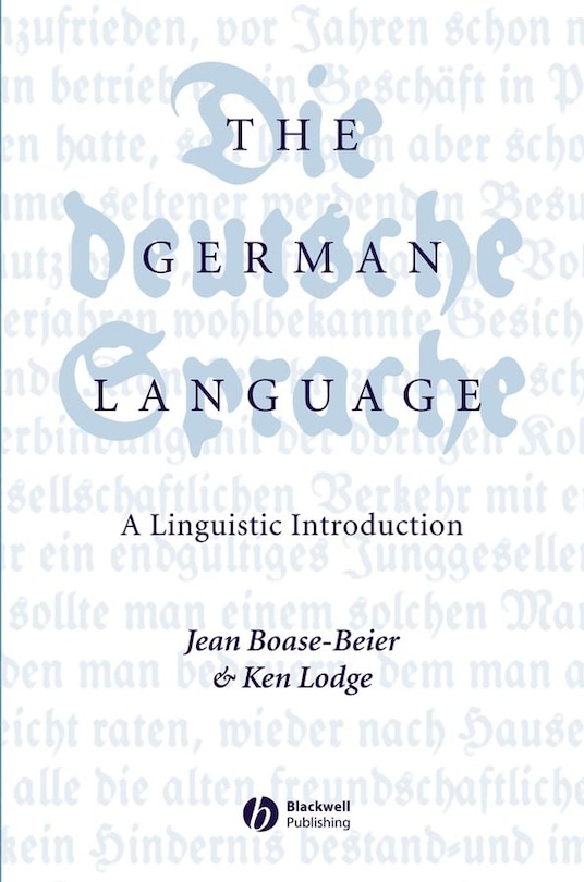 Couverture_The German Language