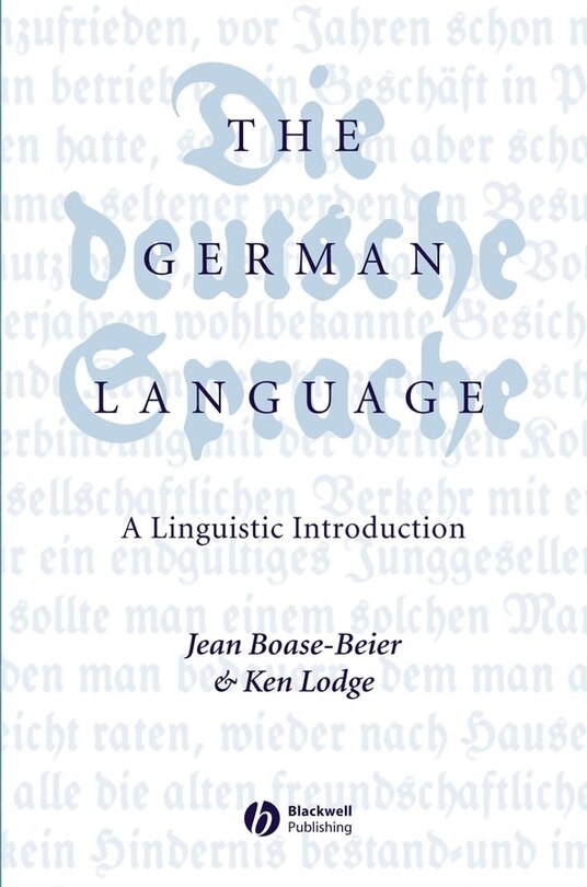 Couverture_The German Language