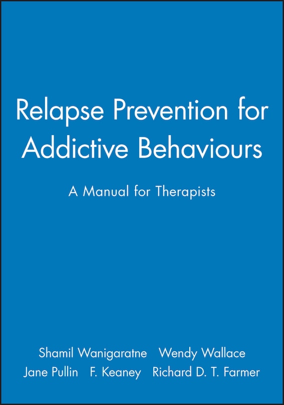 Front cover_Relapse Prevention for Addictive Behaviours