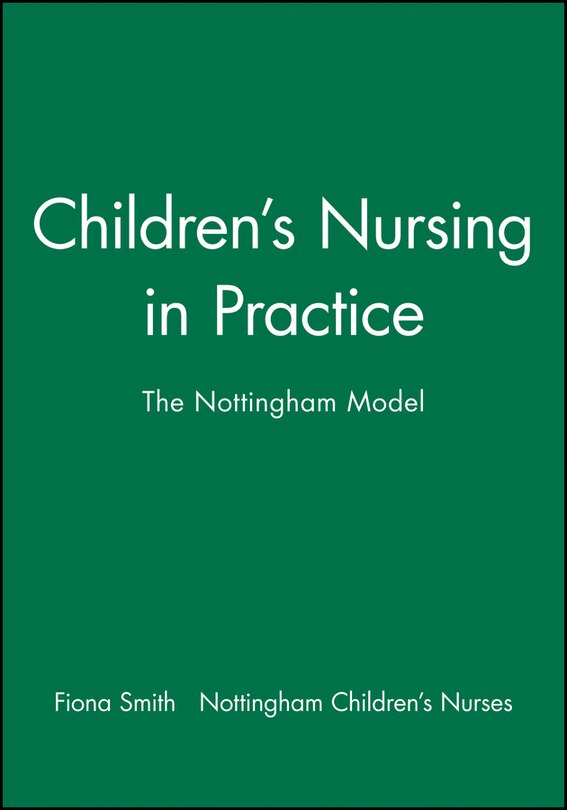 Front cover_Children's Nursing in Practice