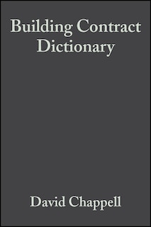 Front cover_Building Contract Dictionary