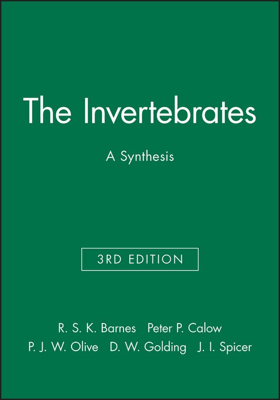 Front cover_The Invertebrates