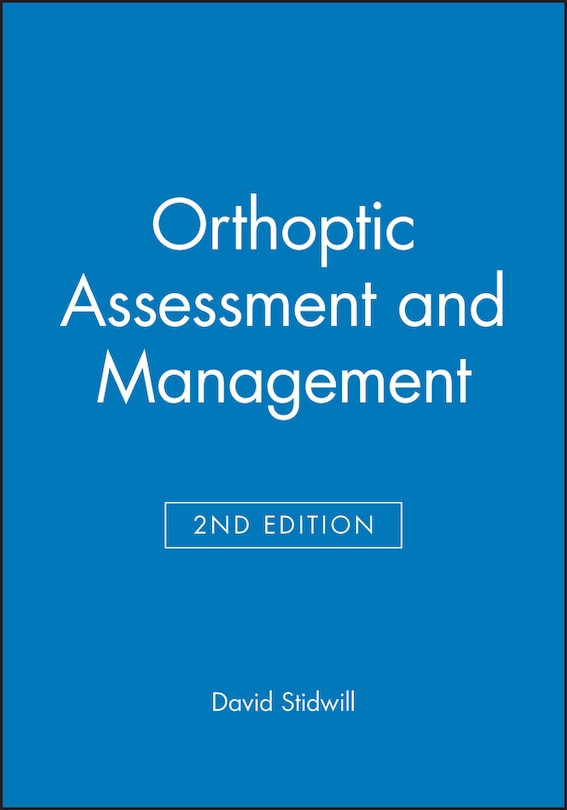 Couverture_Orthoptic Assessment and Management