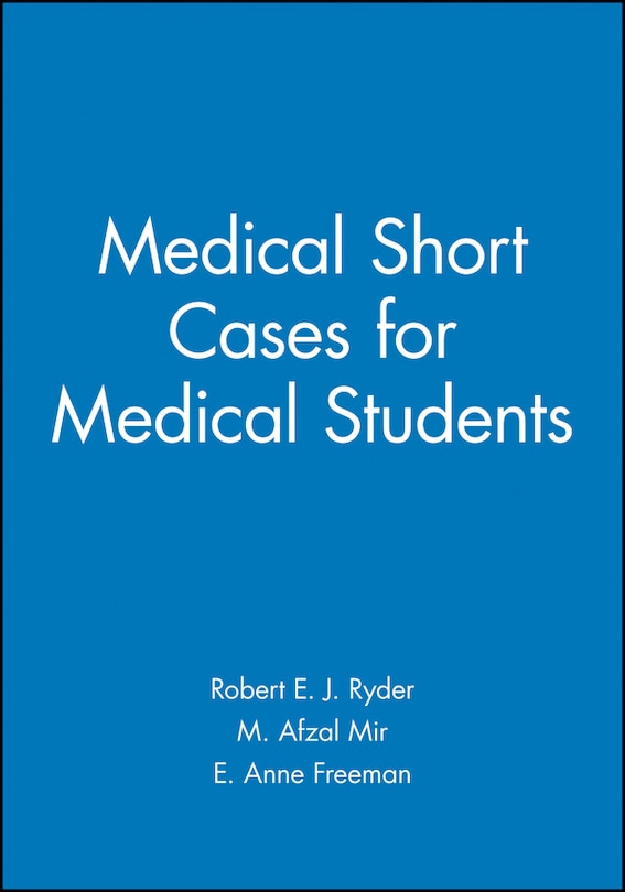 Front cover_Medical Short Cases for Medical Students
