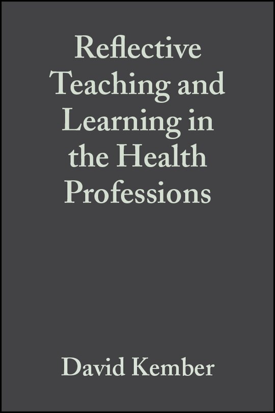 Couverture_Reflective Teaching and Learning in the Health Professions