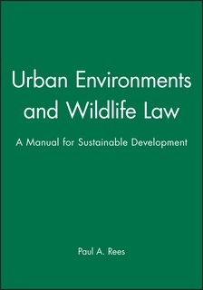 Front cover_Urban Environments and Wildlife Law