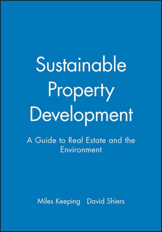 Couverture_Sustainable Property Development