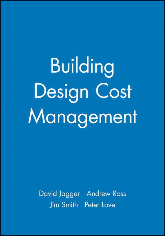 Front cover_Building Design Cost Management