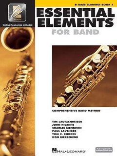 Couverture_Essential Elements for Band - Bb Bass Clarinet Book 1 with EEi (Book/Online Audio)