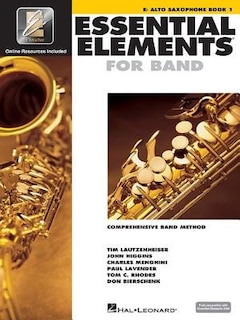 Couverture_Essential Elements for Band - Eb Alto Saxophone Book 1 with EEi (Book/Media Online)
