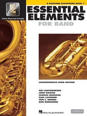 Couverture_Essential Elements for Band - Eb Baritone Saxophone Book 1 with EEi (Book/Online Audio)