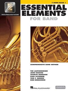 Front cover_Essential Elements for Band - F Horn Book 1 with EEi (Book/Online Media)