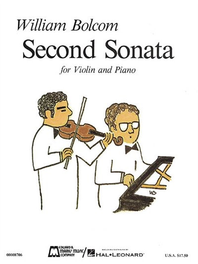 Front cover_Second Sonata for Violin and Piano