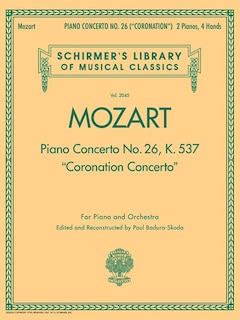 Couverture_Piano Concerto No. 26, K. 537 (Coronation Concerto)