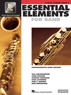 Couverture_Essential Elements for Band - Bb Bass Clarinet Book 2 with EEi (Book/Online Audio)