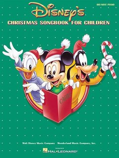 Front cover_Disney's Christmas Songbook For Children