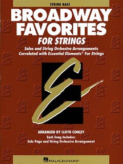 Front cover_Essential Elements Broadway Favorites For Strings - String Bass