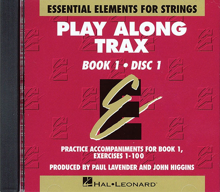 Essential Elements for Strings - Book 1 (Original Series): Play Along Trax, Discs 1 & 2 (all exercises)