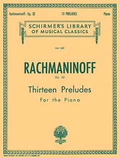 Front cover_13 Preludes, Op. 32