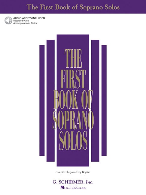 The First Book Of Soprano Solos: Book/online Audio