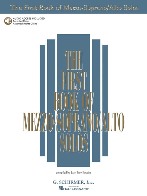 The First Book Of Mezzo-Soprano/Alto Solos: Book/online Audio
