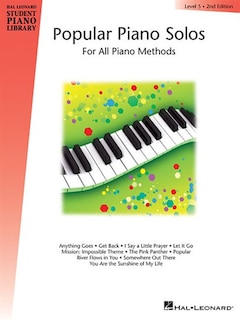 Couverture_Popular Piano Solos - Level 5