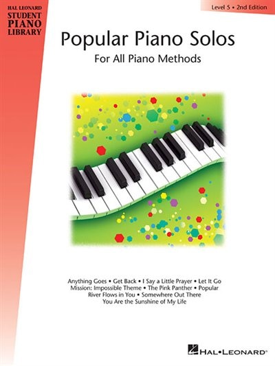 Couverture_Popular Piano Solos - Level 5