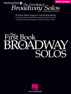 Front cover_First Book of Broadway Solos