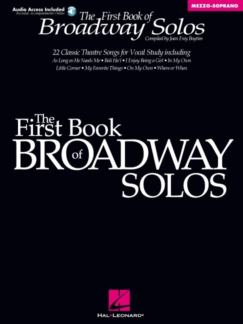 Front cover_First Book of Broadway Solos