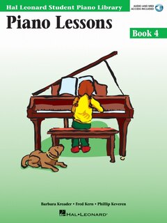 Front cover_Piano Lessons Book 4 - Book With Online Audio