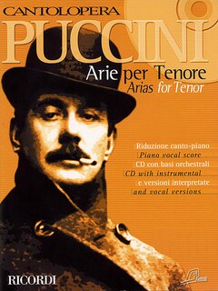 Front cover_Cantolopera: Puccini Arias for Tenor Volume 1