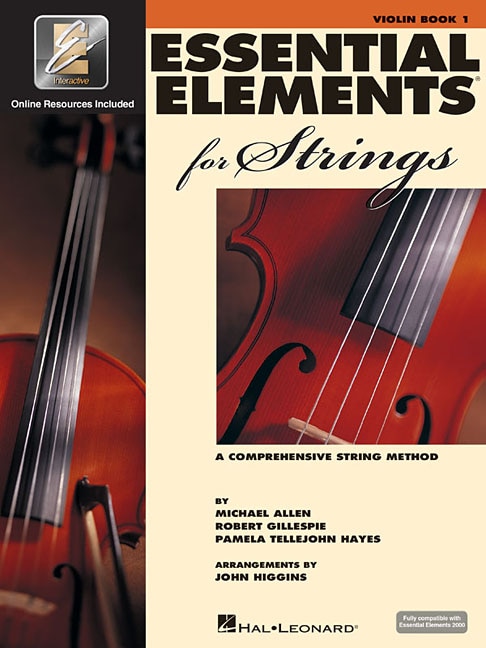 Front cover_Essential Elements for Strings - Violin Book 1 with EEi Book/Online Media