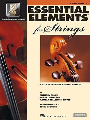 Couverture_Essential Elements for Strings Cello - Book 1 with EEi Book/Online Media