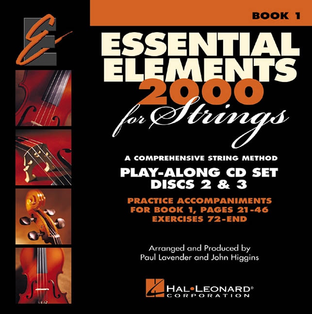 Front cover_Essential Elements for Strings - Book 1 Play-Along CD Set