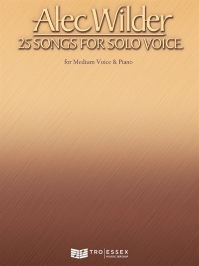 Front cover_Alec Wilder - 25 Songs for Solo Voice