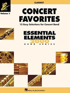 Couverture_Concert Favorites Vol. 1 - Bb Clarinet