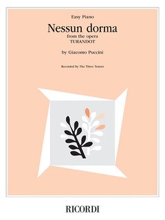 Front cover_Nessun Dorma (from the opera Turandot)