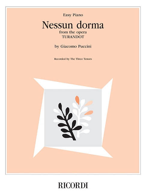 Front cover_Nessun Dorma (from the opera Turandot)