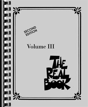 Front cover_The Real Book - Volume III