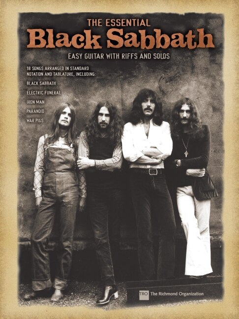 Front cover_The Essential Black Sabbath