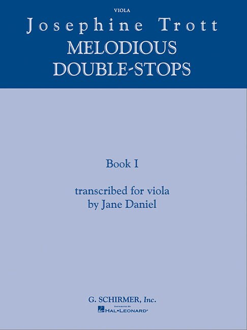 Couverture_Josephine Trott - Melodious Double-Stops Book 1