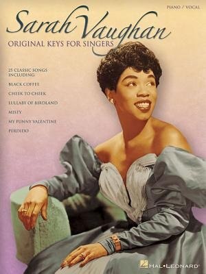 Couverture_Sarah Vaughan - Original Keys for Singers