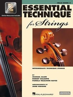 Front cover_Essential Technique for Strings with EEi - Cello (Book/Online Audio)
