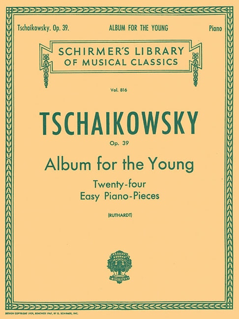 Front cover_Album for the Young (24 Easy Pieces), Op. 39